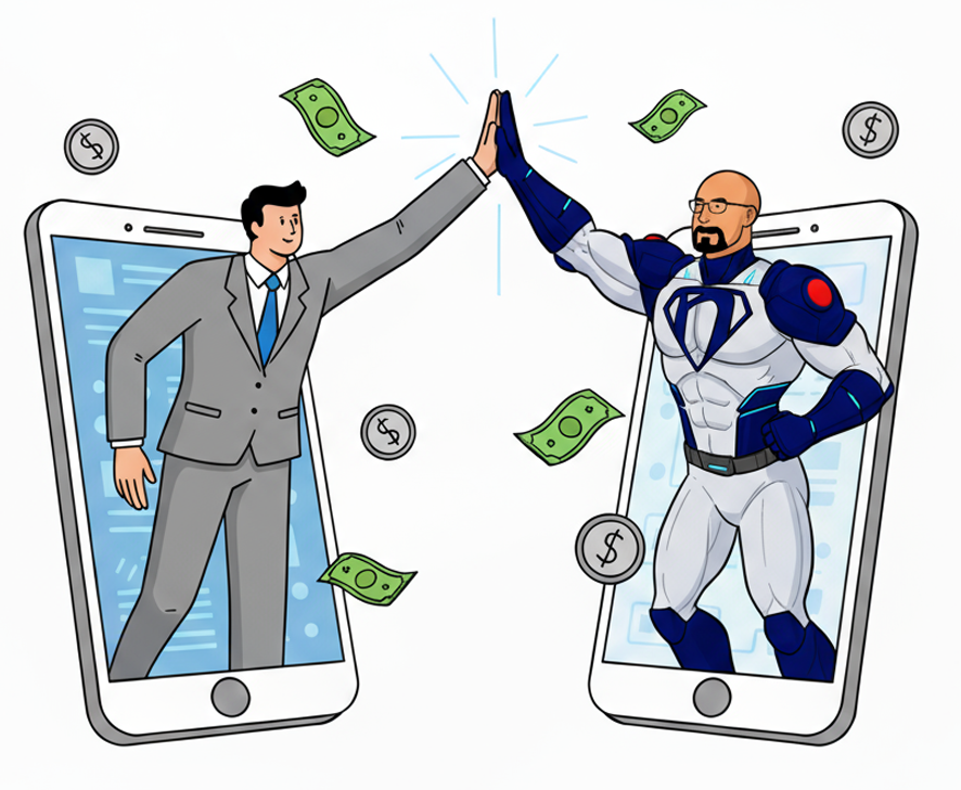 Captain Lean and Client picture2